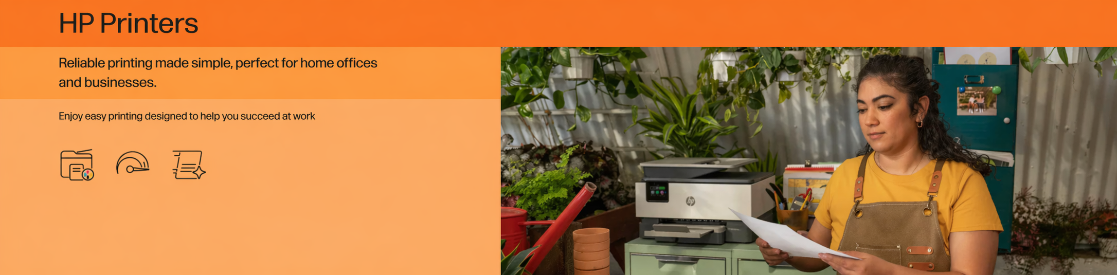 HP Printers — Reliable printing made simple, perfect for home offices and businesses